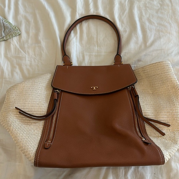Tory Burch brown bag - Picture 1 of 6